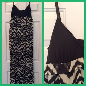 AUW fully lined maxi dress